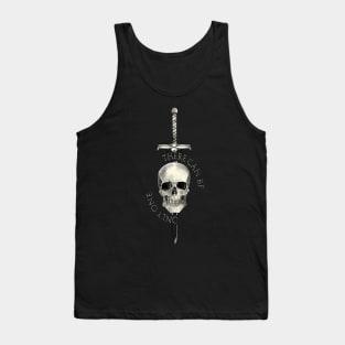 There can be only one - skull - highlander Tank Top